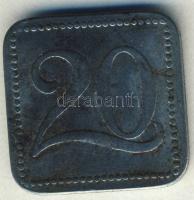 Német Birodalom/Weimari Köztársaság/Hamburg DN 20Pf szükségpénz T:3