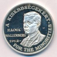 Lebó Ferenc (1960-) 1990. "Magyar Külkereskedelmi Bank / Raoul Wallenberg Egyesület" Ag em...