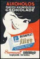 Budapest Flipp csokoládé, Szerencsi csokoládégyár szórólap