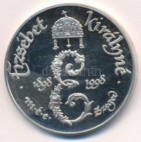 Fritz Mihály (1947-) 1998. "MÉE Szeged / Erzsébet Királyné halálának 100. évfordulója" Ag ...