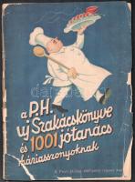 A Pesti Hírlap új szakácskönyve és 1001 jótanács a háziasszonyoknak. Bp, 1933, Légrády, 115 p. Szakadozott, sérült borítóval.