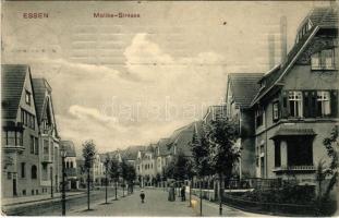 1909 Essen, Moltke Strasse / street