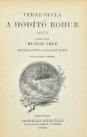 Verne Gyula: Hódító Robur. Negyedik kiadás. Bp., é.n. Franklin. Laza egészvászon kötésben, kijáró el...