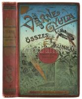 Verne Gyula: Tizenötéves kapitány. Nyolcadik kiadás. Bp., é.n. Franklin. Festett egészvászon kötésben,