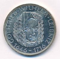 Német Szövetségi Köztársaság 1966D 5M Ag "Leibniz" T:PP fo., ujjlenyomat
Federal Republic...