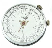 Kör alakú forgatható tárcsás számológép d: 50 mm