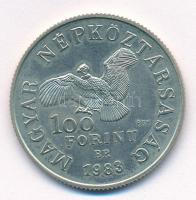 1983. 100Ft alpakka "Simon Bolivár" T:BU 
Adamo EM73