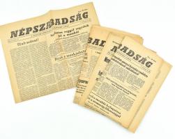 1956 A Népszabadság első 11 száma, hiányosan