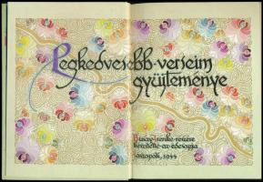 Buday Balázs: Legkedvesebb verseim gyűjteménye. Az 1944-es kiadás reprintje. Kiadói kartonált papírk...