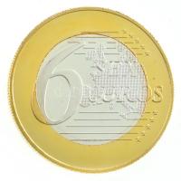 DN "6 Sex Euros" erotikus bimetál zseton T:PP