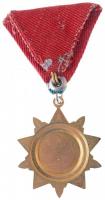 1970. "Felszabadulási Jubileumi Emlékérem" aranyozott, zománcozott Br kitüntetés mellszala...