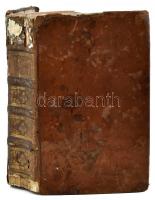 [Mezőszegedi Szegedi János (1699-1770)]: R. P. Joannem Szegedi: Rubricae sive synopses titulorum, ca...