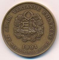 Bognár György (1944-) 1991. "MÉE Gyöngyösi Csoport - Aradi Vértanúk / Dessewffy Arisztid" ...