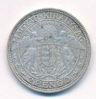 1939. 2P Ag "Madonna" T:2 karc Adamo P7