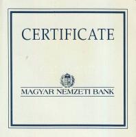 1996. 20.000Ft Au "Honfoglalás" 6,982g T:PP Csak 5000db! Díszdobozban, tanúsítvánnyal!
