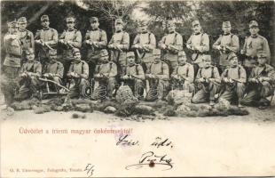 Trento hungarian volunteers