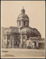 cca 1900 Como, Cattedrale di Tergo, keményhátú fotó, 25,5×19,5 cm