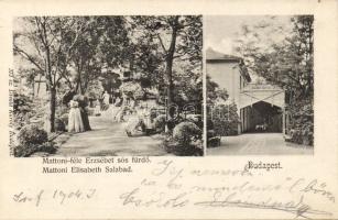 Budapest Mattoni féle Erzsébet gyógyfürdő