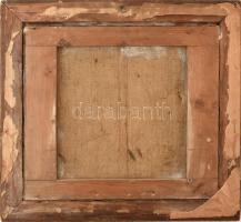 Blattner Géza (1893-1967): Kendertilolók, 1921. Olaj, vászon, jelzettm kissé sérült (apró lyukkal). ...