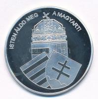 DN "Nemzetünk nagyjai - Petőfi Sándor" Ag emlékérem tanúsítvánnyal (10,37g/0.999/35mm) T:P...