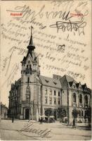 1910 Kaposvár, Városháza, üzletek (EK)