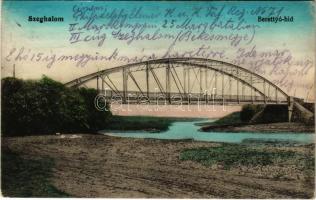1916 Szeghalom, Berettyó híd (EK)