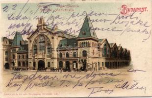 Budapest vásárcsarnok litho