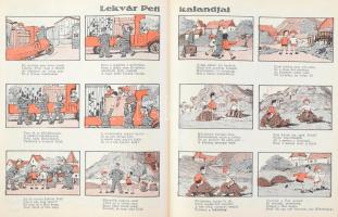 1928-1933 Tündérvásár képes gyermeklap 5 db szám, 4 számban "Ugri Matyi és a Lekvárok", 1 ...