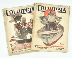 1928 A Columbia c. amerikai képes magazin márciusi áprilisi száma
