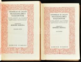 Choderlos de Laclos, [Pierre Ambroise François (1741-1803)]: Veszedelmes viszonyok I-II. kötet. Leve...