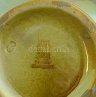 Zsolnay, szecessziós stílusú, eozin mázas, figurális kiöntő, kopásnyomokkal, mázrepedésekkel, jelzet...