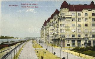 Budapest Rudolf tér, kávéház, Magyar Ónművek