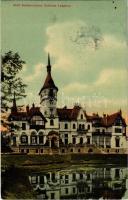 1908 Zlín, Graf Seilernsches Schloss Leschna / Zámek Lesná / castle. Verlag Franz Gavenda (EK)