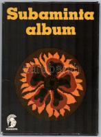 cca 1958-1980 Subaminta album táblákkal. + Fürge ujjak két lapszáma, részben sérült + Ez a divat kézimunka melléklete, 3 lapszáma