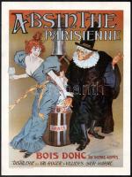Absinthe Parisienne karton plakát. 24x32 cm
