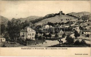 Hadersfeld im Wienerwald (Sieghartskirchen), Obelisk / monument, school (EK)