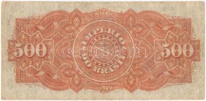 Brazília 1878. 500R "6A 568" T:III
Brasil 1878. 500 Reis "6A 568" C:F