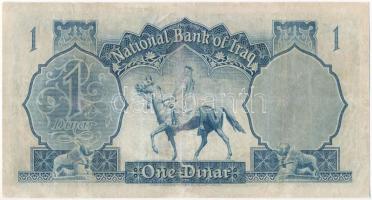 Irak 1950. 1D "II. Fejszál" "X 963467" T:III
Iraq 1950. 1 Dinar "Faisal II...