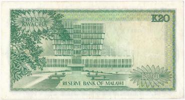 Malawi 1983. 20K "AC281361" T:III restaurált
Malawi 1983. 20 Kwacha "AC281361" ...