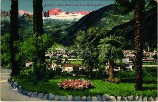 1913 Bolzano, Gries-Bozen (Südtirol); mit dem Rosengarten / Catinaccio (EK)