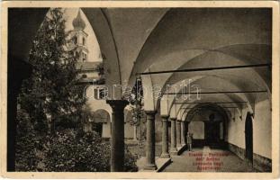 1911 Trento, Trient (Südtirol); Porticato dell' Antico convento degli Agostiniani / monastery, porch (EK)