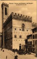 Firenze, Palazzo del Podesta o del Bargello / street view, palace, shops