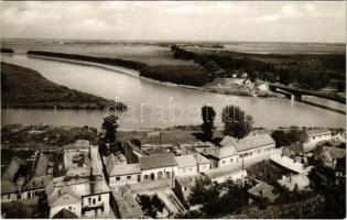 Tokaj, Tisza-Bodrog torkolata, híd. Képzőművészeti Alap Kiadóvállalat