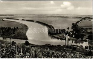 Tokaj, Tisza-Bodrog torkolata, híd. Képzőművészeti Alap Kiadóvállalat