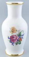 Hollóházi porcelán váza. Matricás, jelzett, hibátlan. 24 cm