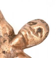 Akt figura. Réz, jelzés nélkül 24 cm