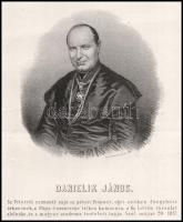 1860 Danielik János (1817-1888) bölcsészdoktor, pristinai püspök és egri kanonok, sajószentpéteri cí...