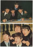 BEATLES - 2 db modern képeslap + 4 kis méretű fotó / 2 modern postcards + 4 small photos