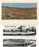 7 db MODERN motívum képeslap: sport, stadionok / 7 modern motive postcards: sport, stadiums