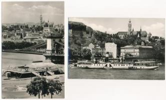 BUDAPEST - 33 db MODERN fekete-fehér képeslap